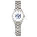 Women's Silver Saint Louis Billikens Logo Medallion Rolled Link Bracelet Wristwatch