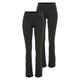 Sporthose FAYN SPORTS "Comfort Flare" Gr. 48, N-Gr, schwarz Damen Hosen Trainingshosen