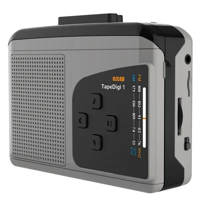 Ezcap-Baladeur Multifonction d'Origine Lecteur Cassette avec Radio AM/FM Convertisseur Cassette