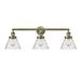 Innovations Lighting Bruno Marashlian Large Cone 32 Inch 3 Light LED Bath Vanity Light - 205-AB-G44-LED