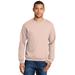 Jerzees 562 Adult NuBlend Fleece Crew T-Shirt in Blush Pink size Large | Cotton Polyester 562MR, 562M