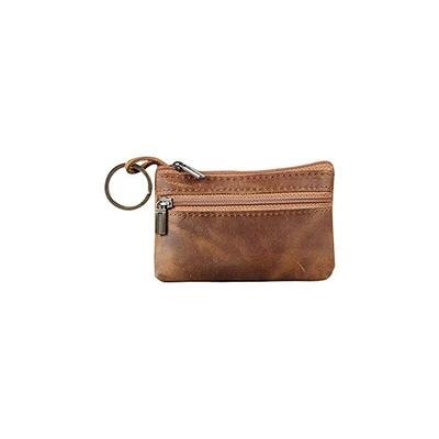 Mens Genuine Leather Coin Purse Men's Wallet Coin Purse Key Holder