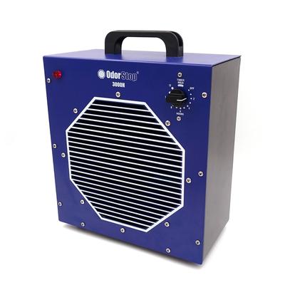 OdorStop Hydroxyl Generator/UV Air Purifier with Charcoal Filter for Spaces up to 3000 sq ft and above - Blue