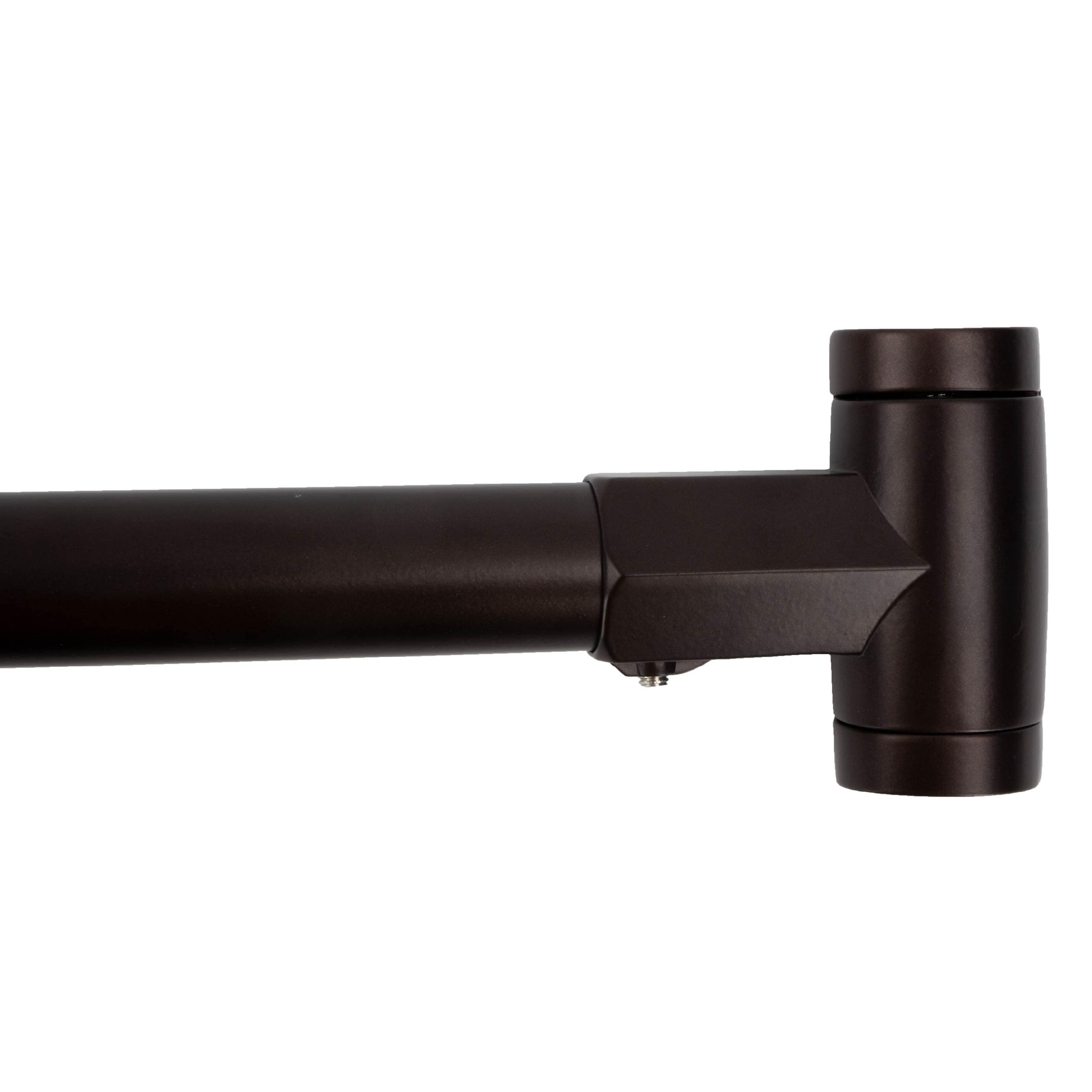 Curved Shower Curtain Rod Adjustable 36 to 61 inches by JS Jackson Supplies
