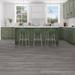 Lucida USA Clicore 7.3" x 48" x 5mm Click-Lock Luxury Vinyl Plank Flooring in Gray | 0.2 H x 7.3 W x 48 D in | Wayfair CC-802