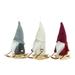 Northlight Seasonal Sledding Gnomes Plush Christmas Figures Wood in Brown | 5.25 H x 4 W x 6 D in | Wayfair NORTHLIGHT WU94298