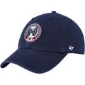 Men's '47 Navy Columbus Blue Jackets Alternate Clean Up Adjustable Hat