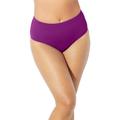 Plus Size Women's Chlorine Resistant Full Coverage Brief by Swimsuits For All in Spice (Size 12)