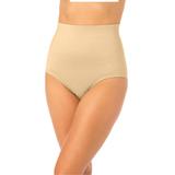 Plus Size Women's Power Shaper Firm Control High Waist Shaping Brief by Secret Solutions in Nude (Size 5X) Body Shaper