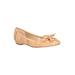 Women's Edie Flat by J. Renee in Natural Gold (Size 10 M)