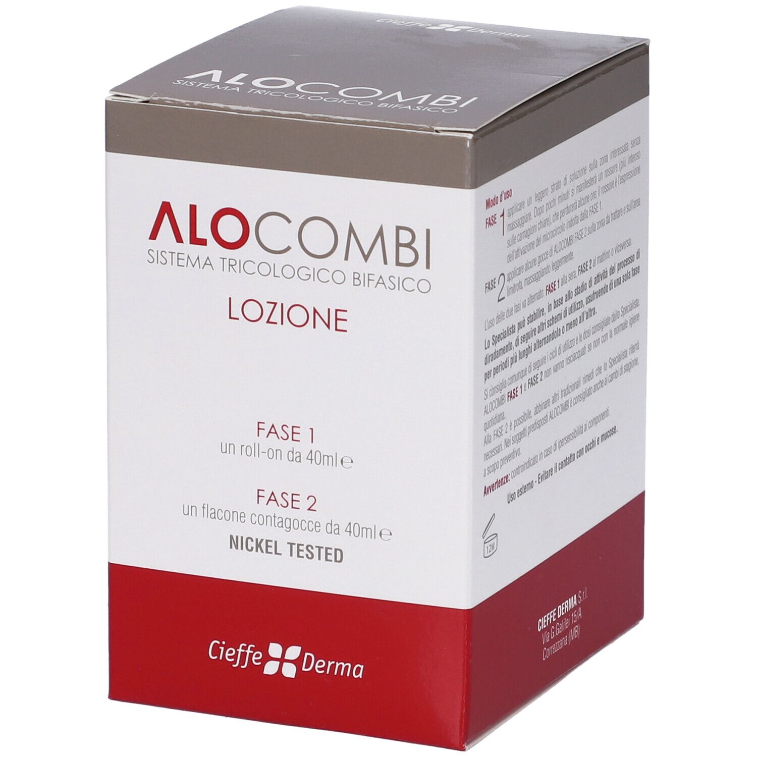Alocombi Lozione 2 Roll-On + Flacone 40 Ml 60 ml