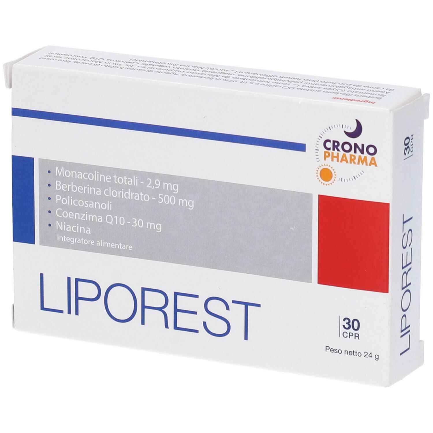 Liporest 30 Compresse 24 g