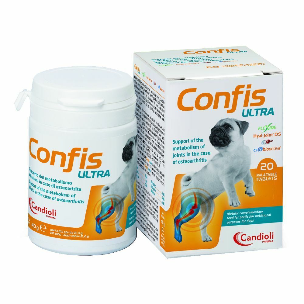 Confis Ultra Barattolo 20 Compresse 40 g