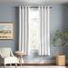 Lark Manor™ Mileti Solid Blackout Grommet Curtain Panel Polyester in White | 42" W x 84" L | Wayfair C1DA33C60AD64484BE7F4E1FEEB93283