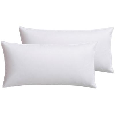 Federkissen OTTO KELLER, weiß, B:80cm L:40cm, Bezug: 100% Baumwolle. Füllung: 70% Gänsefeder, 30% Gänsedaunen, Kopfkissen Image