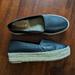 Anthropologie Shoes | Black Leather Platform Espadrilles | Color: Black | Size: Eu 39