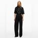 Zara Pants & Jumpsuits | New Zara $169 Sparkly Metallic Jumpsuit Limited Edition Small Medium Fw22 | Color: Black/Silver | Size: Various