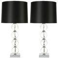 Safavieh Amanda Globe 31 Inch Table Lamp - LIT4006A-SET2