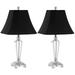 Safavieh Lilly Crystal 24 Inch Table Lamp - LIT4103A-SET2