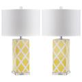 Safavieh Garden Lattice 27 Inch Table Lamp - LIT4134G-SET2