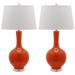 Safavieh Blanche Gourd 32 Inch Table Lamp - LIT4148D-SET2