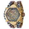 Invicta Reserve Gladiator 0.12 Carat Diamond Swiss Ronda Z60 Caliber Men's Watch - 58.3mm Gold Iridescent (43308)