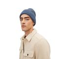 TOM TAILOR Herren Beanie Mütze 1032846, 30278 - China Blue Melange, ONESIZE