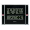 La Crosse Technology 11 Modern Atomic Digital Wall/Table Clock with Temperature 513-149-INT