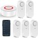 Water Detector Alarm WiFi Water Sensor 5-Pack & Hub Kit 120db Alarm and App Alerts Leak and Drip Alert Batteries Not Included for Home Basement (no Power Adapter )