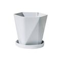 QIIBURR Flower Pots for Indoor Plants Flower Pots with Drainage Indoor Plants Balcony Household Plastic Flower Pot Resin Nordic Thicken Large Flower Pot Large Flower Pots Outdoor