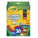 Crayola 20 Ct Super Tips Washable Markers (Pack of 32)