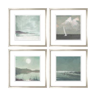 Seaside Mist Giclee Prints - Set of 4 - Frontgate
