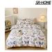 SR-HOME Duvet Cover Set, 100% Cotton Butterfly Bedding Set 3 PCS Cotton | Twin | Wayfair SR-HOME865bf1d