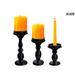 SR-HOME Candle Holders For Pillar/Taper Candles, Iron Candle Candlestick Holder Stands Decorative, Pillar Candle Holder Set Home Décor | Wayfair