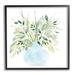 Stupell Industries Layered Watercolor Style Plant Leaves Framed Giclee Texturized Wall Art By Grace Popp_aq-388 in Blue/Brown/Green | Wayfair