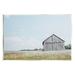 Stupell Industries Lone Countryside House Vast Rural Field Wall Plaque Art By Nathan Larson in Blue/Gray/Green | 10 H x 15 W x 0.5 D in | Wayfair