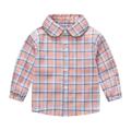 Winter Savings Clearance! Dezsed 18M-6Y Spring Fall Plaid Shirt Toddler Kids Baby Boys Girl Jackets Fashion Cute Lattice Pattern Print Long Sleeves Buttons Shirt Cotton Children Outerwear