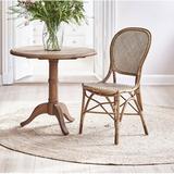 Birch Lane™ Ingrid Rattan Dining Chair Wicker/Rattan in Brown | 36.6 H x 23.2 W x 19.3 D in | Wayfair 97FB8CB8C4E24B0AB94C997E90376FE4