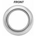 100PC Round Stainless Steel Trim Ring Base Bezel Cover For 3/4 LED Marker Light