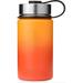 Orchids Aquae 24 oz Double Wall Vacuum Insulated Stainless Steel Water Bottle w/ Straw Stainless Steel in Orange/Red | 14oz | Wayfair