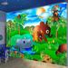 Zoomie Kids Demirel Animal Family Wall Mural Non-Woven, Nylon | 118 W in | Wayfair CFBF0F3EDFFB43FAA1E5AD541485433C