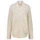 Marc O'Polo Herren Overshirt MINERAL-DYE-SWEAT-OVERSHIRT, weiss, Gr. XL