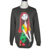 Disney Tops | Disney The Nightmare Before Christmas Sally Sweatshirt | Color: Gray/Red | Size: L