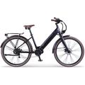 E-Bike EGO MOVEMENT "City 25 Julia Wave 45 cm Schwarz 28"" E-Bikes Gr. 45 cm, 28 Zoll (71,12 cm), schwarz E-Bikes