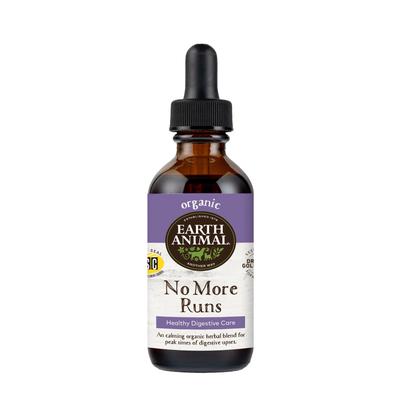 Earth Animal Natural Remedies No More Runs Liquid Homeopathic Digestive Supplement for Dogs & Cats, 2 fl. oz., 1.5 IN