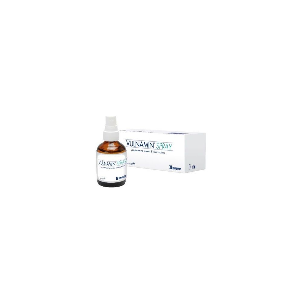Vulnamin Spray 30Ml Flacone In Vetro Con Erogatore A Tasto 30 ml