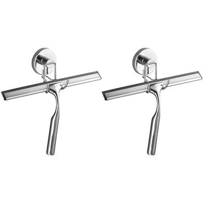 Wenko 2er-Set Vacuum-Loc® Duschabzieher