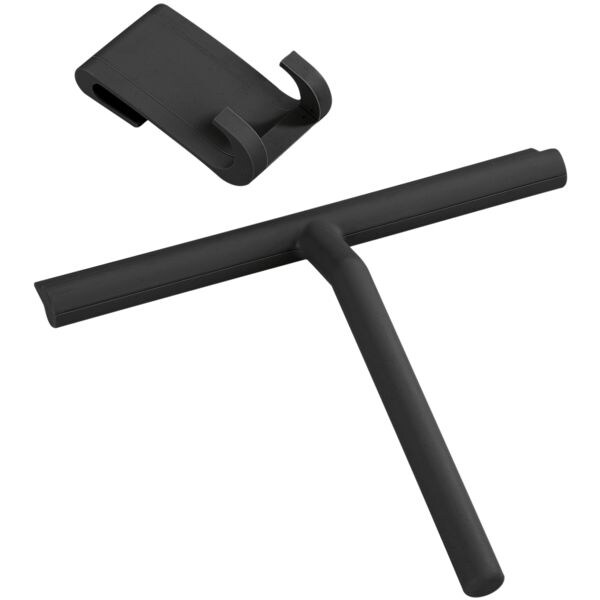 Wenko Badezimmerwischer Silikon »Mola« schwarz Image