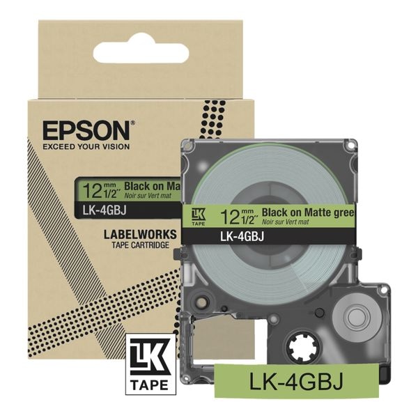 Epson Beschriftungsband »LK-4LBJ« 12 mm grün, 1.2 cm Image