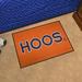 Blue/Orange 30 x 19 x 0.25 in Kitchen Mat - FANMATS Virginia_Virginia Cavaliers Starter Mat Accent Rug - 19In. X 30In. Slogan Starter Mat Plastic | Wayfair